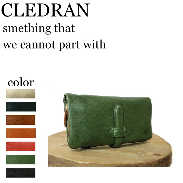 クレドラン 財布 CLEDRAN　 レザーロングウォレット　ADORE SERIES　ADORE W...