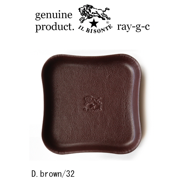 IL BISONTE レザートレイ ブラック IL BISONTE イルビゾンテ Il Bisonte レザートレー C0660P 小物