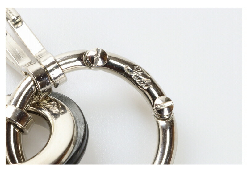 Felisi（フェリージ） キーリング キーホルダー( 型押しクロコダイル