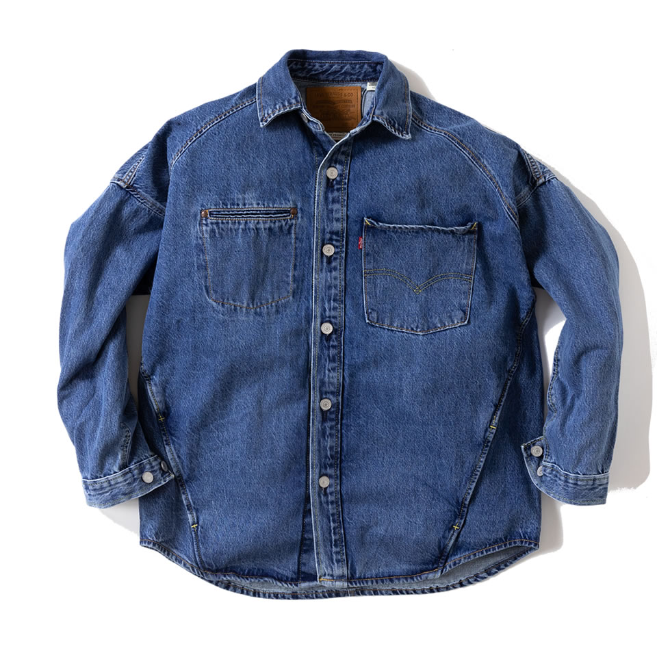 Levi's（リーバイス） TWISTED SHACKET ツイステッド デニムシャツ