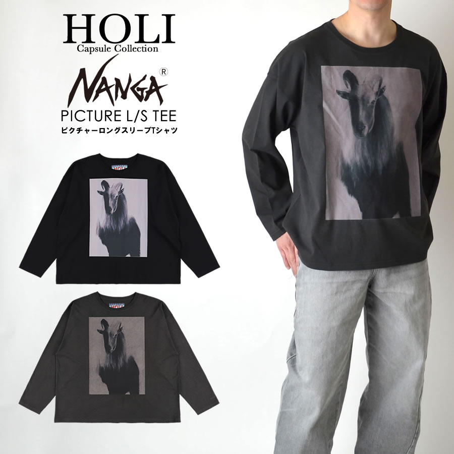NANGA（ナンガ） HOLI ホーリー PICTURE L/S TEE ピクチャーロング