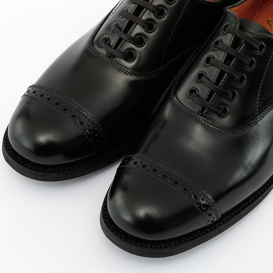 SANDERS サンダース 1947B MILITARY PUNCHED CAP OXFORD