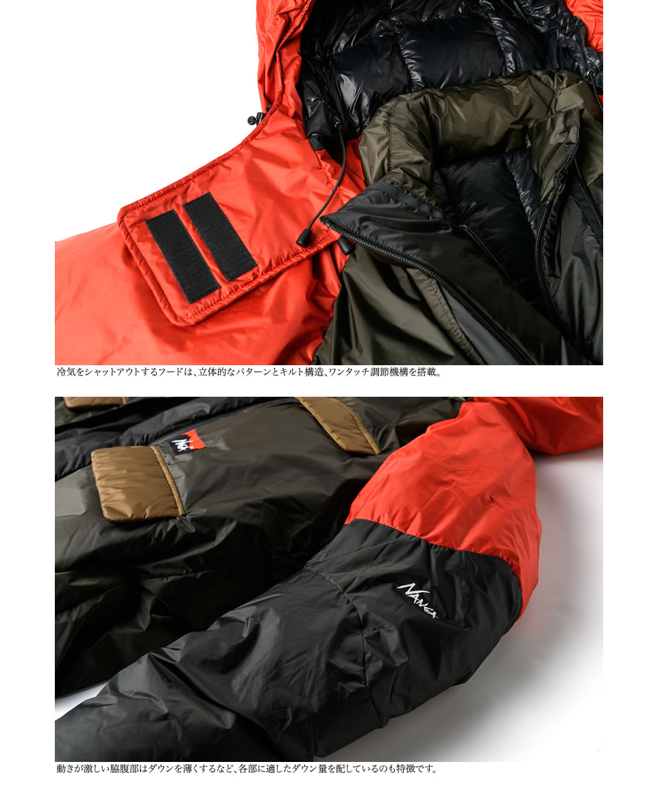 NANGA ナンガ LEVEL7 DIGNITY DOWN JACKET レベル7 オーロラ