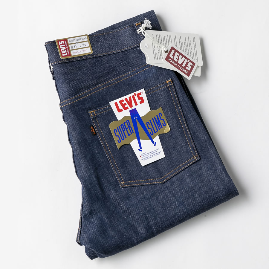 LEVI'S リーバイス VINTAGE 606 SUPER SLIM RIGID 1965モデル デニム