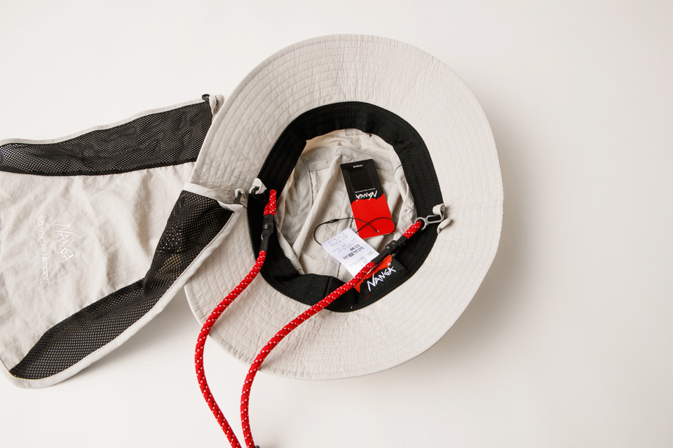 NANGA ナンガ NYLON TUSSER SUNSHADE HAT ナイロンタッサー
