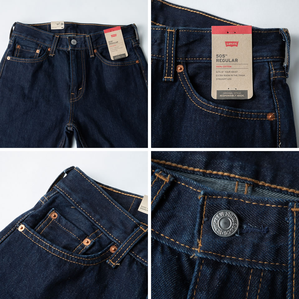 Levi's リーバイス 505 ORIGINAL STRAIGHT FIT デニム ジーンズ