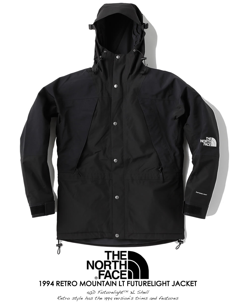 The North Face ノースフェイス Men's 94 RETRO MOUNTAIN LT FUTURELIGHT JACKET メンズ  レトロ マウンテンライトジャケット 国内未発売モデル