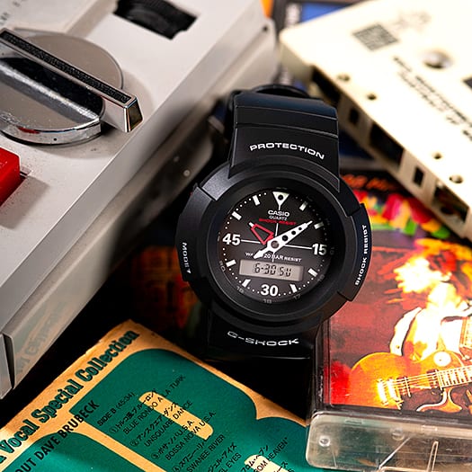 カシオ CASIO Gショック G-SHOCK AW-500E-1EJF ブラック文字盤 国内正規品 腕時計 メンズ