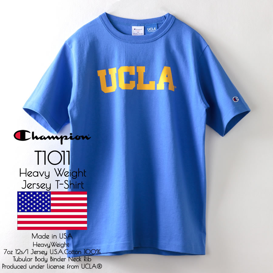 Champion チャンピオン T1011 Tシャツ UCLA 米国製 C5-B305