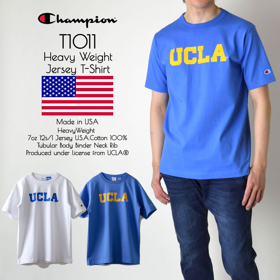 Amazon | [チャンピオン] UCLA プラクティスメッシュTシャツ