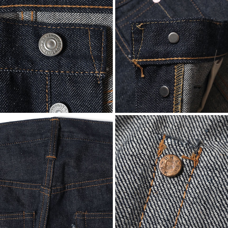 WAREHOUSE デッドストックブルー W31 1001XX(1000XX) WAREHOUSE ウエアハウス Dead Stock Blue Lot.1001XX(1000XX