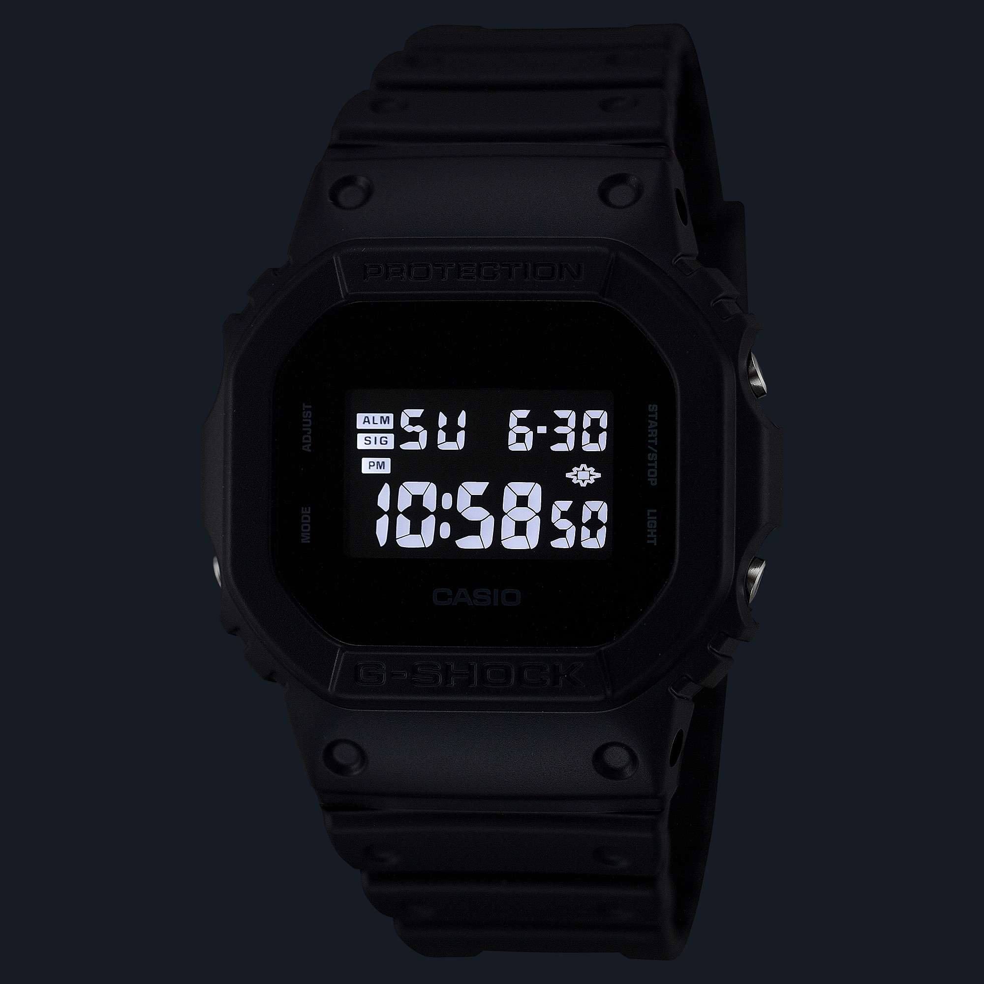 カシオ CASIO Gショック G-SHOCK 5600 SERIES DW-5600UBB-1JF ブラック文字盤 国内正規品 腕時計 メンズ