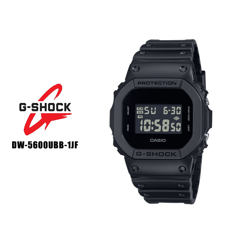 カシオ CASIO Gショック G-SHOCK 5600 SERIES DW-5600UBB-1JF ブラック 