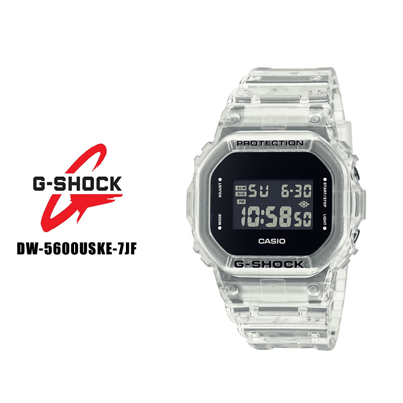 カシオ CASIO Gショック G-SHOCK 5600 SERIES DW-5600USKE-7JF ブラック文字盤 スケルトンモデル 国内正規品  腕時計 メンズ : rc-dw5600uske7jf : RAY CLOTHING CO. - 通販 - Yahoo!ショッピング