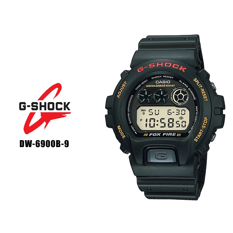 カシオ CASIO Gショック G-SHOCK 6900 SERIES DW-6900B-9 国内正規品 腕時計 メンズ