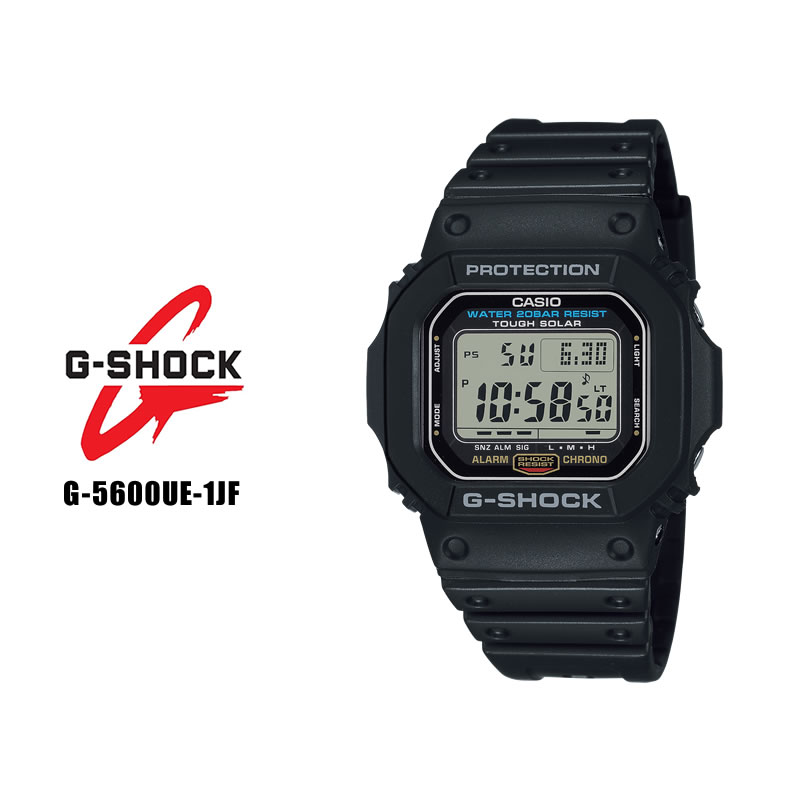 カシオ CASIO Gショック G-SHOCK 5600 SERIES G-5600UE-1JF 