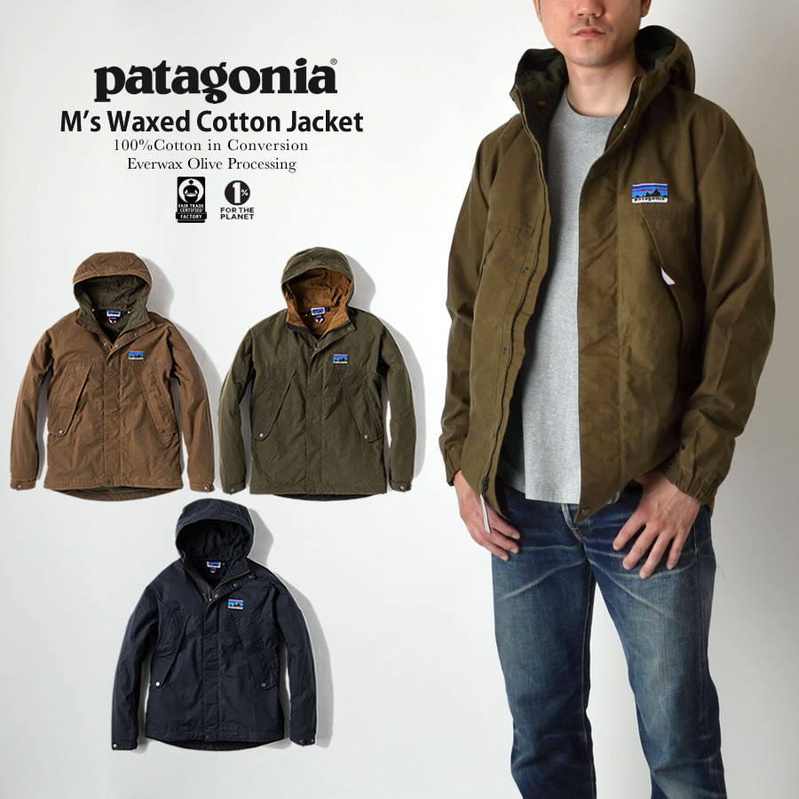 Patagonia パタゴニア M's Waxed Cotton Jacket メンズ ワックスドコットン ジャケット : rc-p26825 :  RAY CLOTHING CO. - 通販 - Yahoo!ショッピング