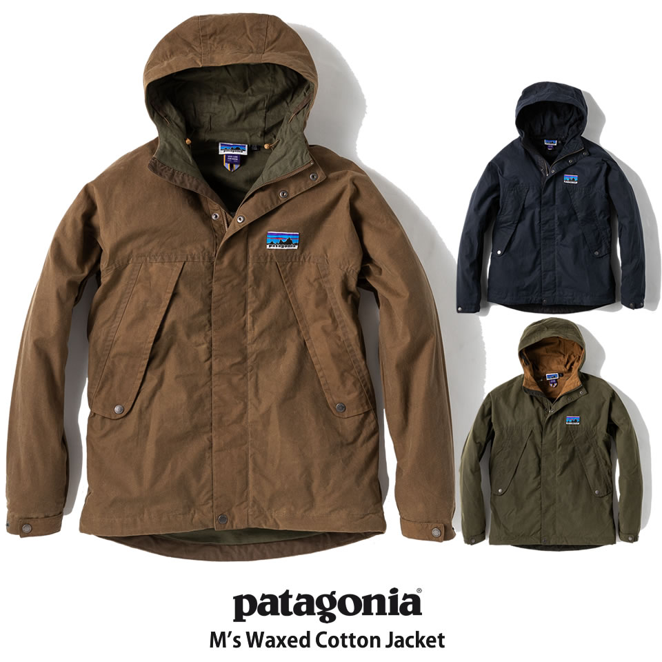 Patagonia パタゴニア M's Waxed Cotton Jacket メンズ ワックスドコットン ジャケット