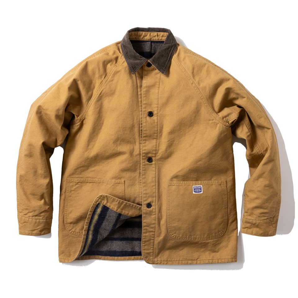 PAYDAY（ペイデイ） 40's WW2 BLANKET COVERALL DUCK CAMEL