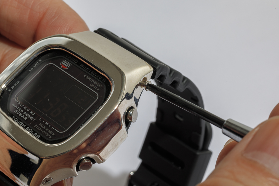G-SHOCK RAYCLASSICS 5600 CUSTOM BEZEL MIRROR SILVER 腕時計用
