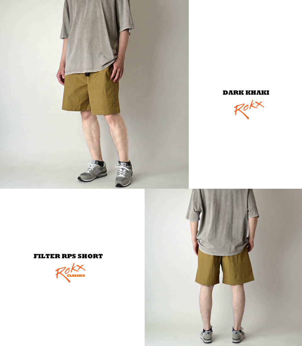 ROKX（ロックス） CLASSICS FILTER RPS SHORT クラシックス フィルター
