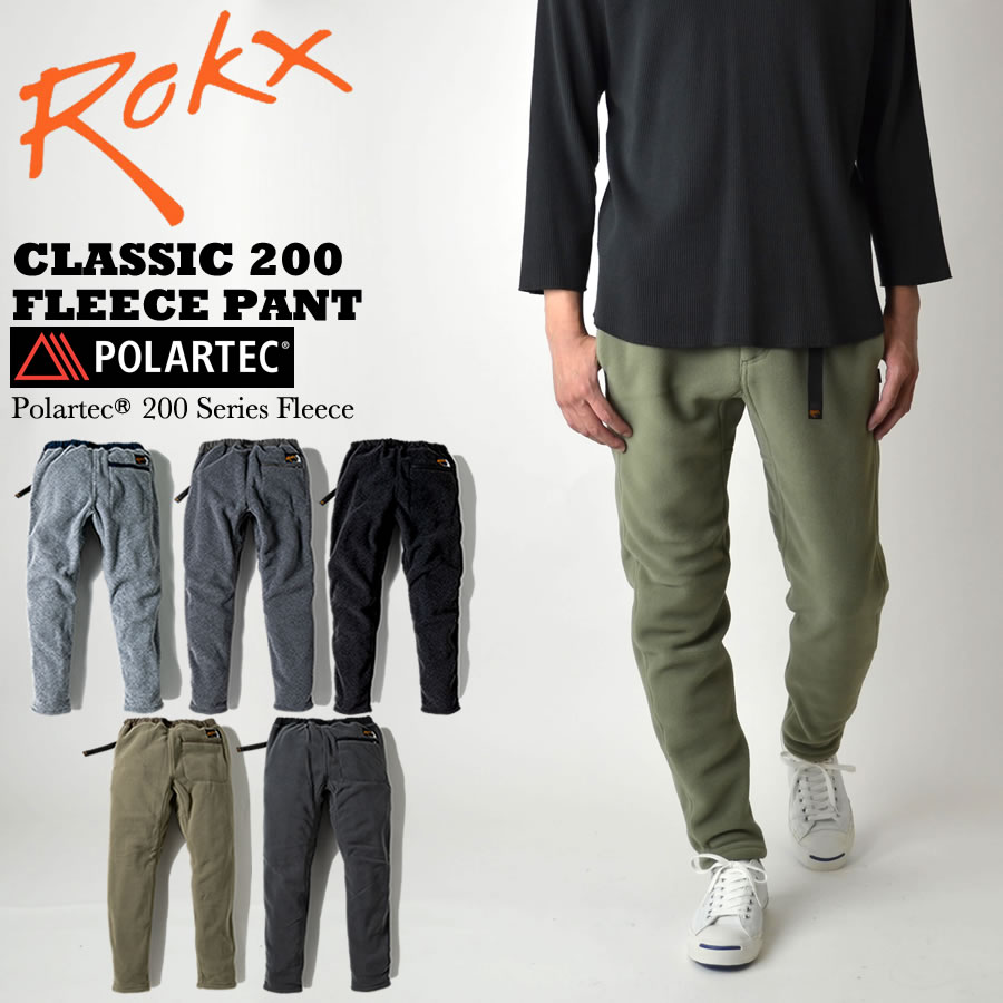 ロックス ROKX クラシック200 フリースパンツ ポーラーテック RXMF191076