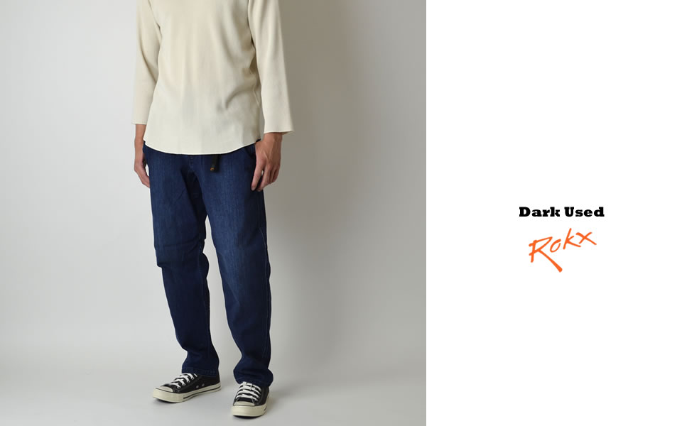 ROKX ロックス DENIM JAM PANT ジャムパンツ RXMF241014 : RAY