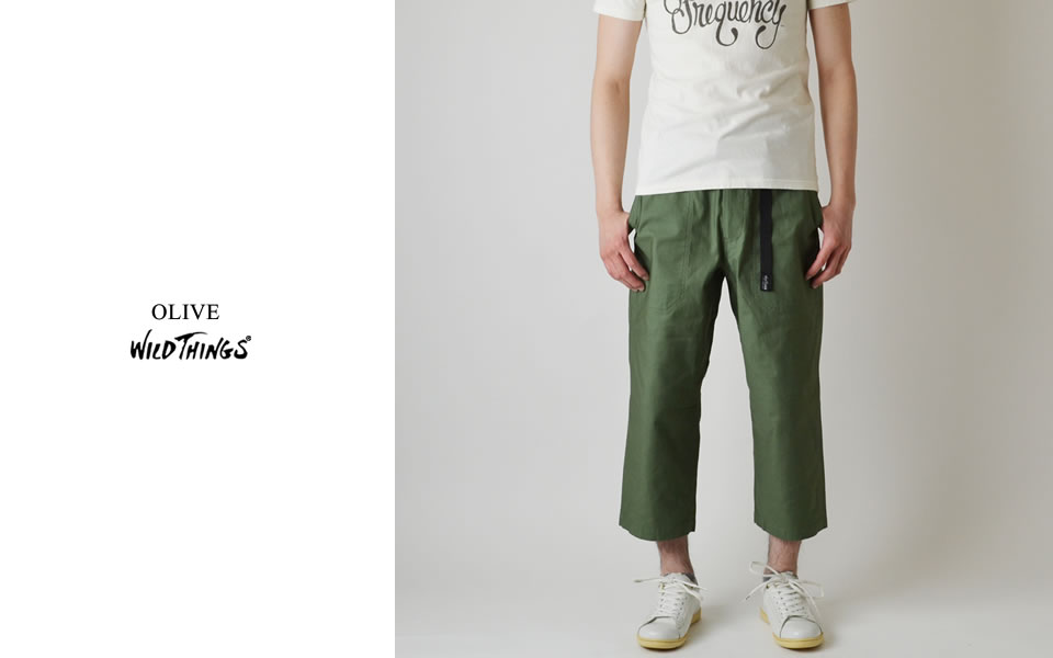 美品】WILDTHINGS パイピングワークパンツ パンツ