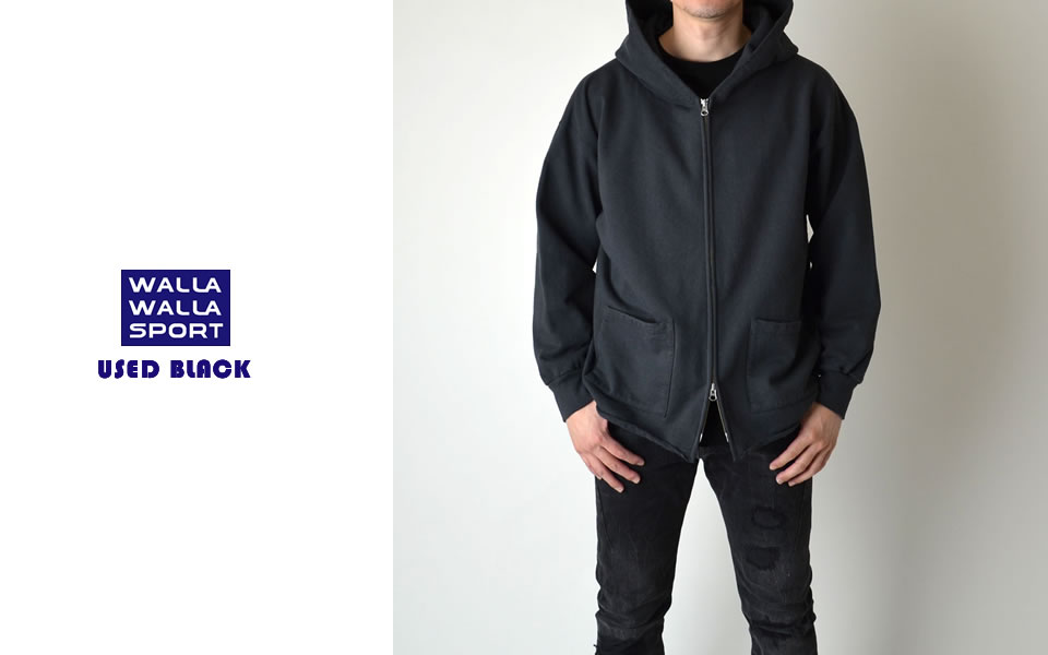WALLA WALLA SPORT（ワラワラスポーツ） 13oz FULL ZIP HOODIE