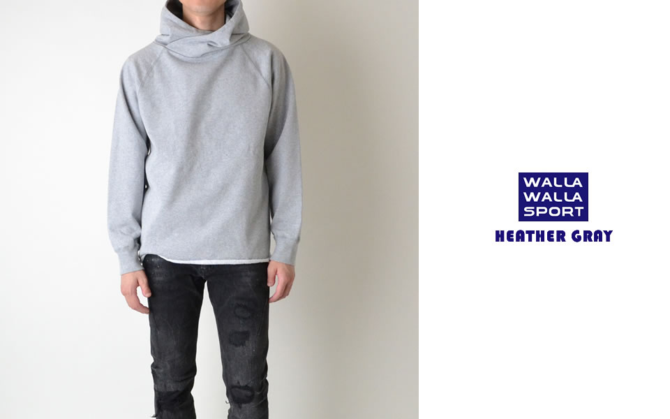 WALLA SPORT ワラワラスポーツ 13oz CROSS NECK PULL OVER