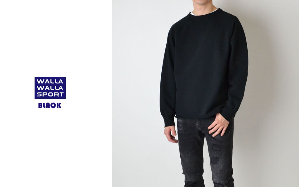 WALLA SPORT ワラワラスポーツ 13oz CREW SWEAT SHIRT スウェット