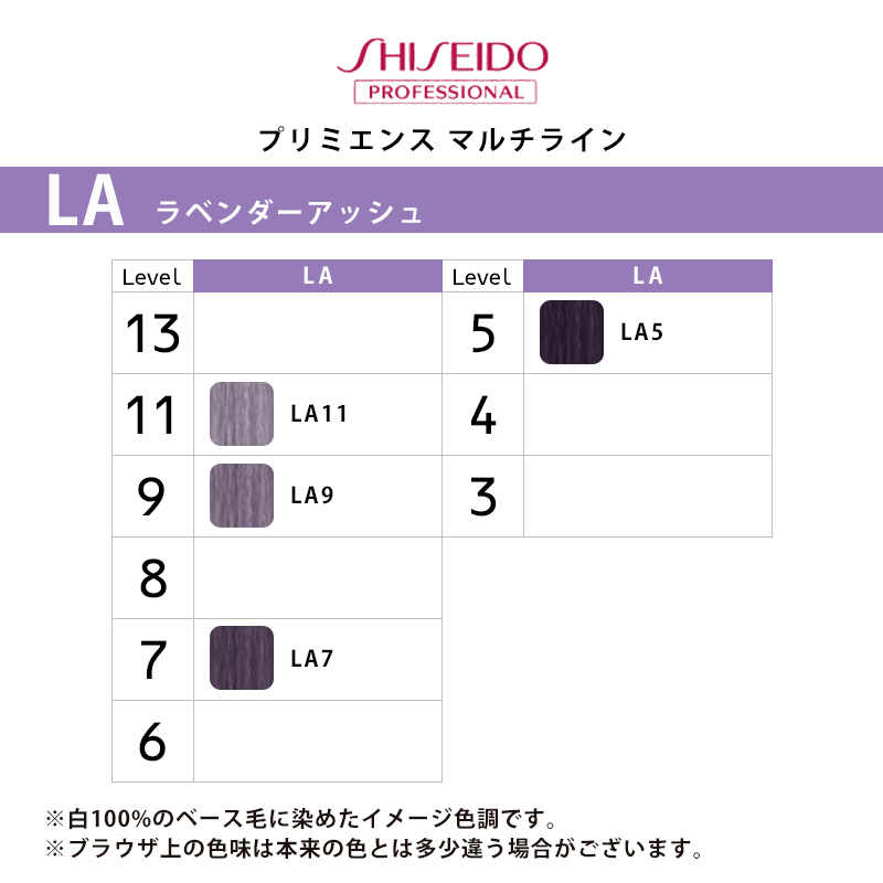 SHISEIDO 資生堂プロフェッショナル プリミエンス マルチライン 1剤