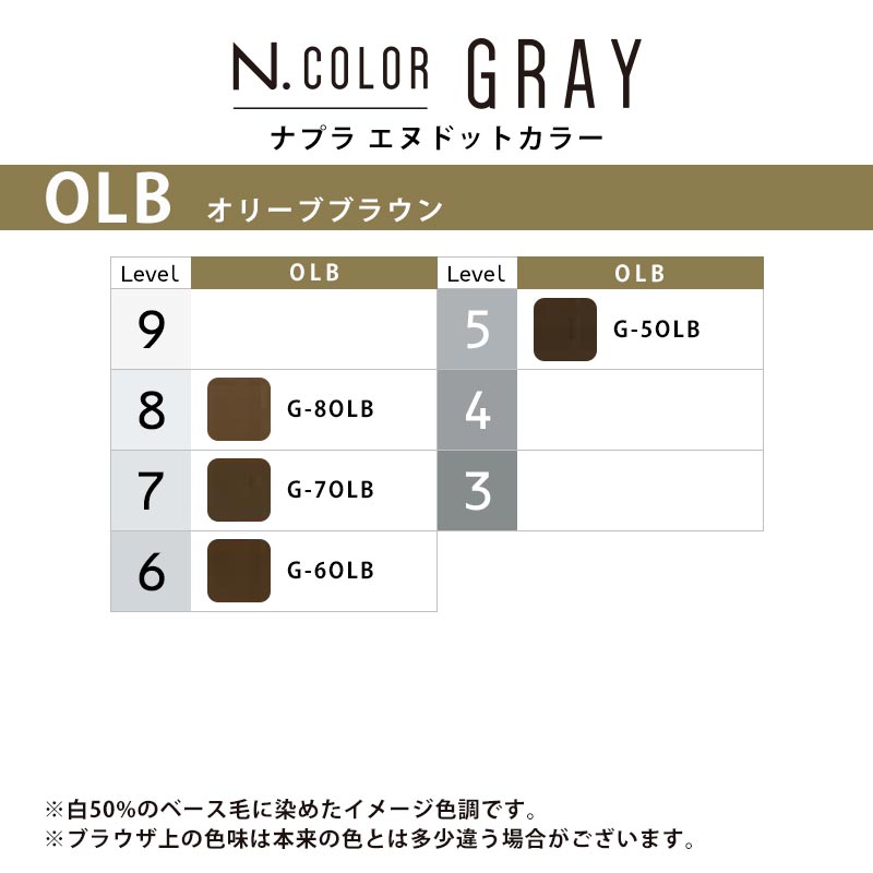 napla（ナプラ） エヌドットカラー グレイファッション 1剤 OLB