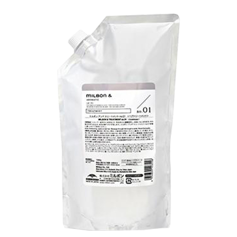 ミルボン アンド トリートメント no.01|200g 500g 1000g 詰替え 詰め替え 詰替用 サンダルウッド ベリー 白檀 ビャクダン ウッディ 果実 ジューシー | MILBON & | 03