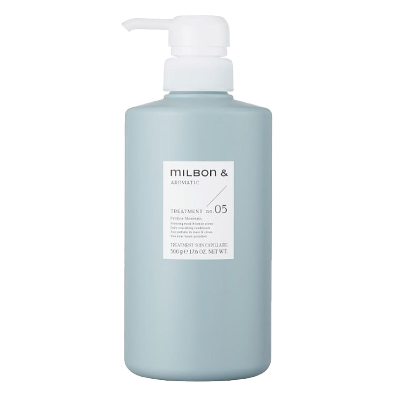 ミルボン アンド トリートメント no.05|200g 500g 1000g 詰替え 詰め替え 詰替用 レモン ムスク 柑橘 フレッシュ 麝香 ジャコウ 甘い ボタニカルオイル 配合 | MILBON & | 02