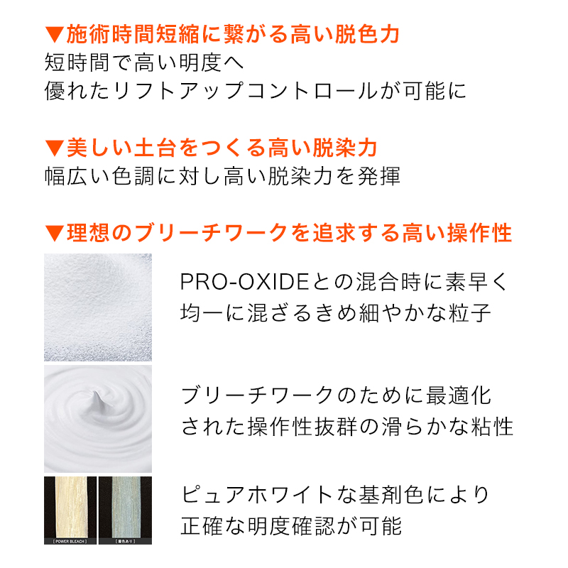 hoyu ホーユー プロマスター パワーブリーチ 500g|ブリーチ剤