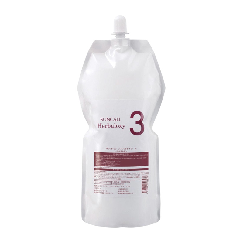 サンコール　カラー剤　オキシ　2本から購入可能 SUNCALL サンコール ハーバルオキシ 2剤 1000ml|suncall