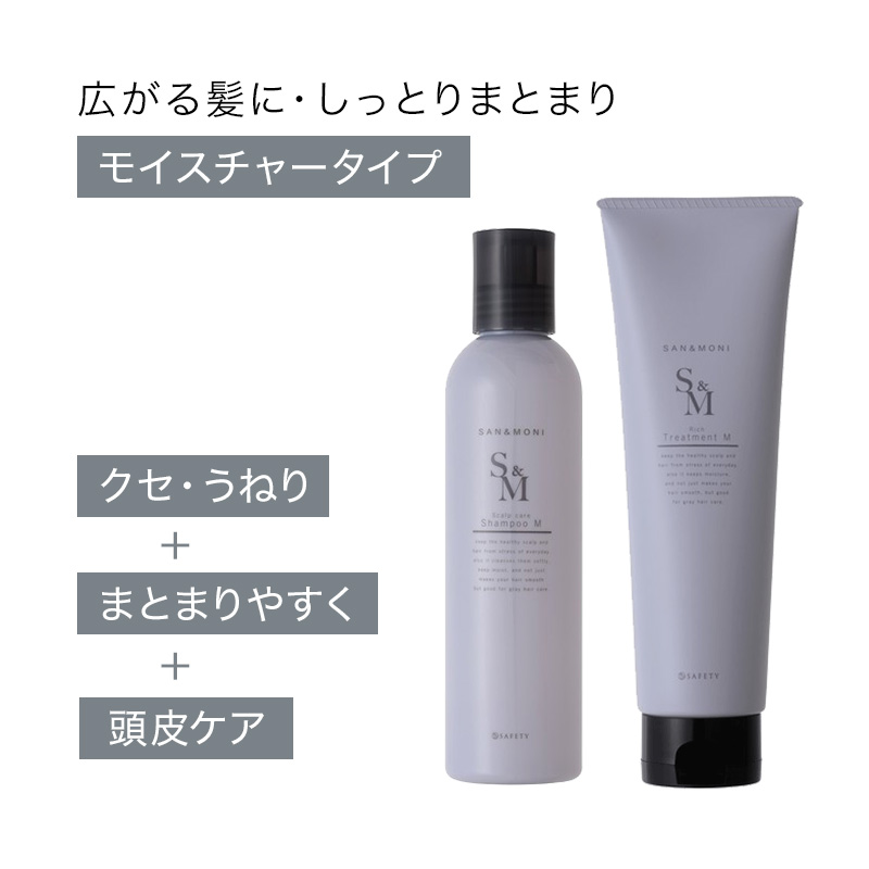 セフティ サンモニ リッチトリートメント M 210g|ヘアトリートメント