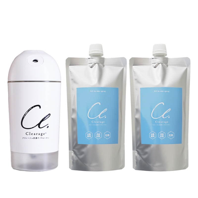 クリレージュ 抗菌 ナノウォーター 400ml 詰替用|抗菌スプレー 除菌