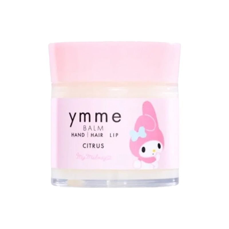 ymme ワイミー バーム クロミ＆マイメロディ 50g|ヘア スタイリング 剤 ヘアセット 濡れ髪 ウェット ワックス ハンドクリーム  リップクリーム オーガニック