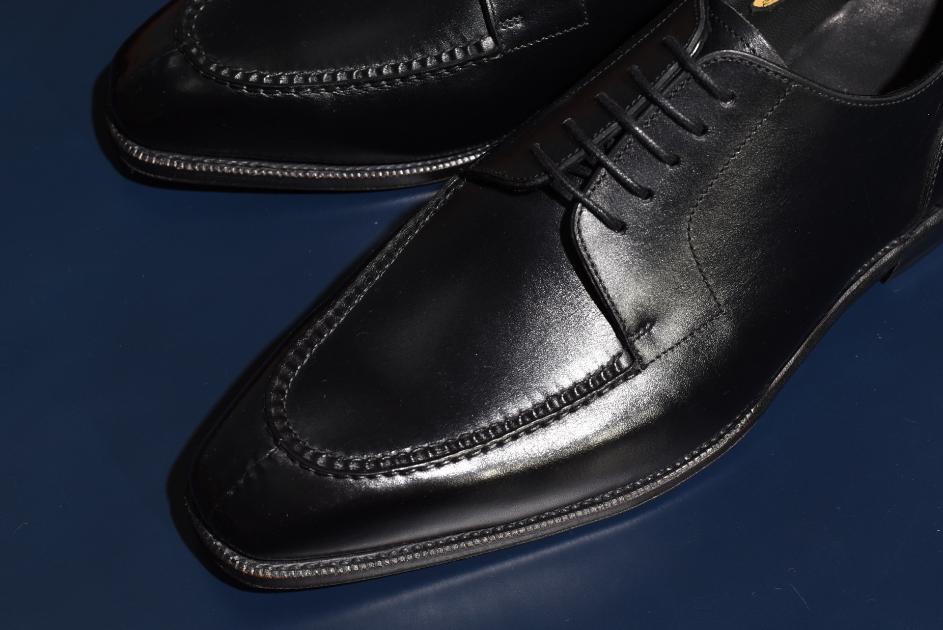 RAYMAR ハッチグレイン　7 1/2 RAYMAR】プレステージ Harris スキンステッチUチップ ブラック