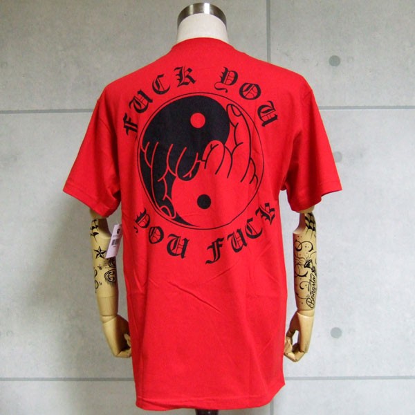 Famous Stars And Straps/フェイマス 半袖Tシャツ F You You F (レッド) SALE セール