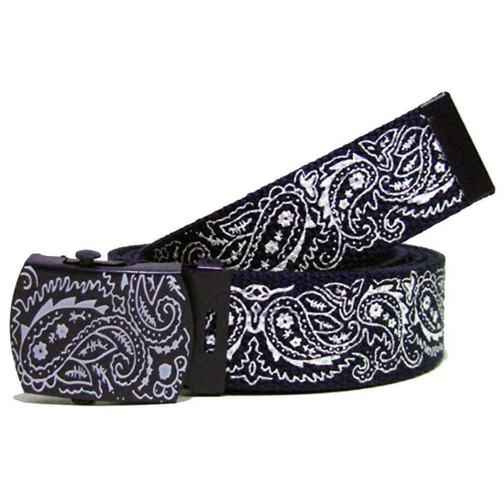 Import Item/ペイズリー(バンダナ柄) ウェブベルト Paisley Web