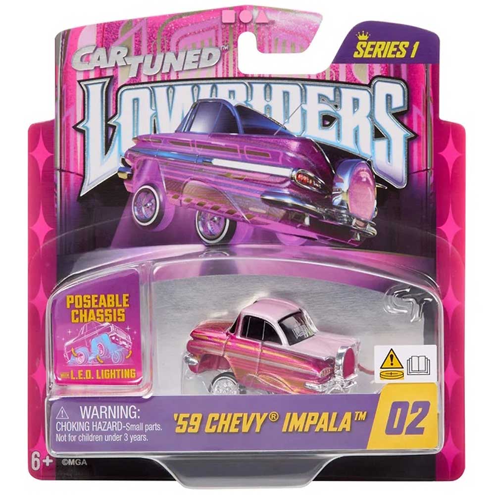 Car Tuned Lowriders ローライダー8台コンプリート セット CarTuned / カーチューンド Lowriders Show Glow Series2 1/64