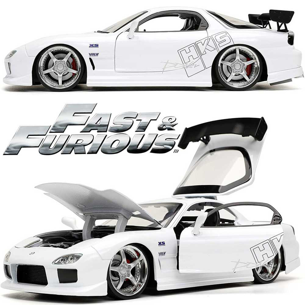 Jada Toys/ジェイダトイズ Fast&Furious 1/24 ミニカー ワイスピ FD3S