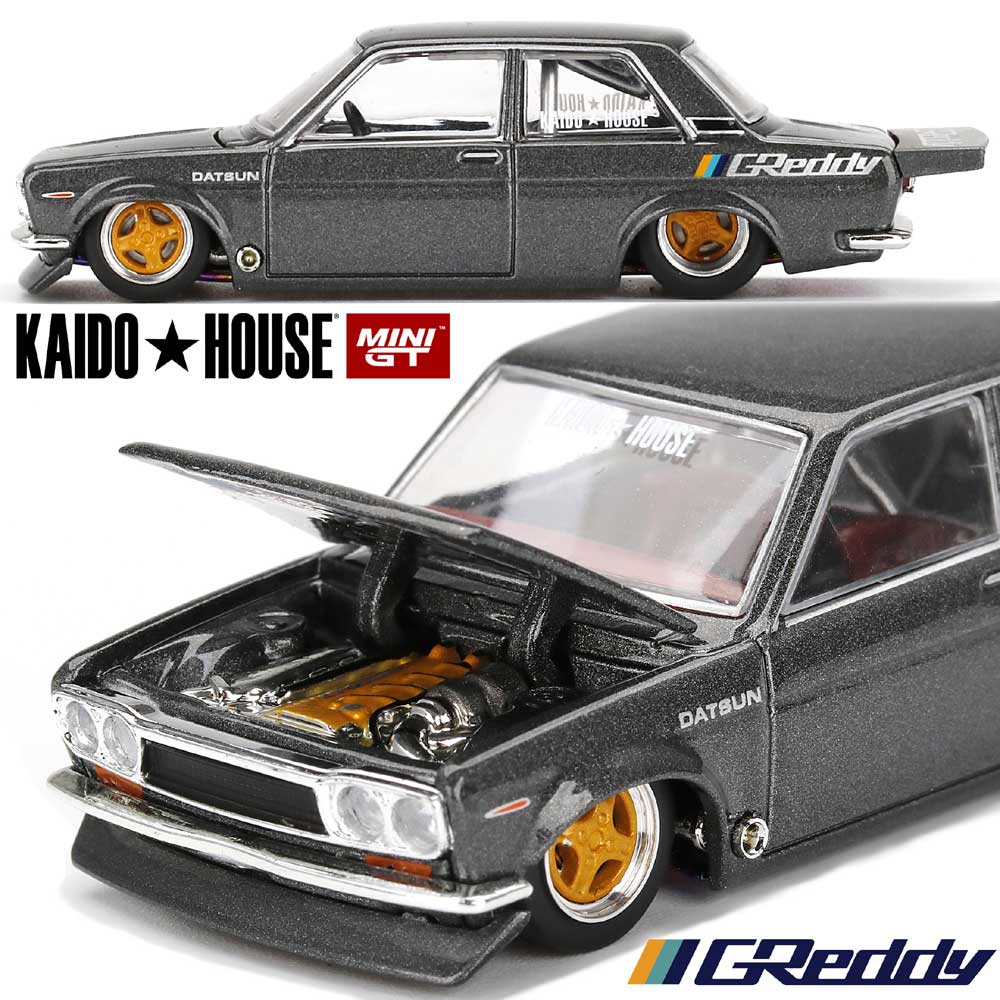 Kaido House MiniGT/街道ハウス ミニカー 1/64 KaidoHouse Datsun 510