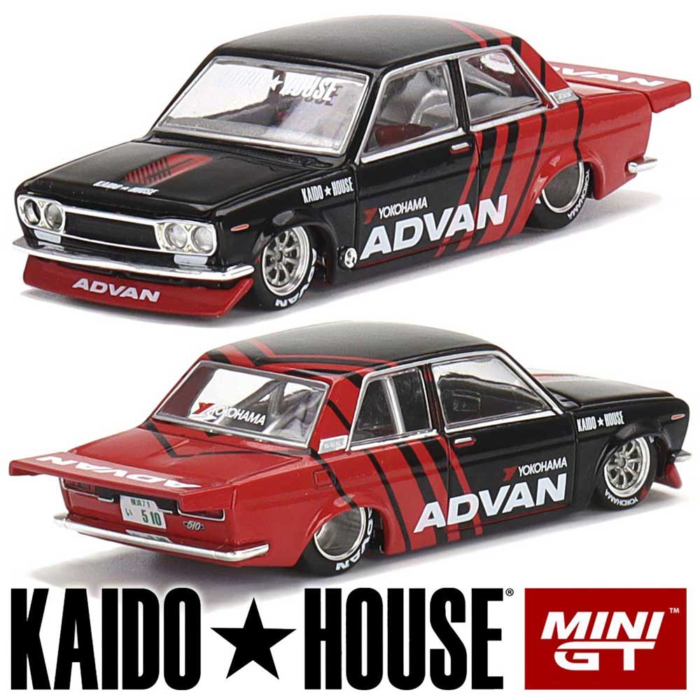 Kaido House MiniGT/街道ハウス 限定 ミニカー 1/64 KaidoHouse Datsun