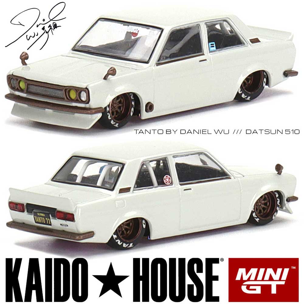 Kaido House MiniGT/街道ハウス 限定 ミニカー 1/64 KaidoHouse Datsun