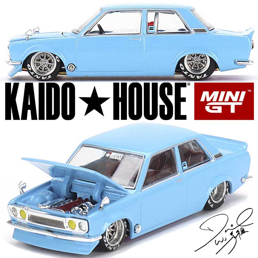 Kaido House MiniGT/街道ハウス 限定 ミニカー 1/64 KaidoHouse Datsun