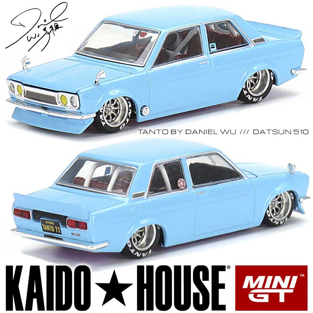 Kaido House MiniGT/街道ハウス 限定 ミニカー 1/64 KaidoHouse Datsun